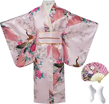 Amazon.com: CRFASIBE Japanese Traditional Dress Kimono Robe